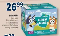 Familiprix PAMPERS Easy-Ups offer