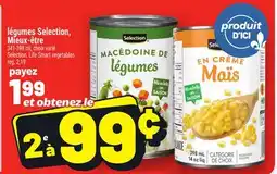 Metro LÉGUMES SELECTION, MIEUX‑ÊTRE | SELECTION, LIFE SMART VEGETABLES offer