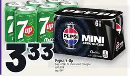 Metro PEPSI, 7-UP CONSIGNE | SOFT DRINK offer