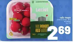 Metro RED RADISHES | RED RADISHES offer