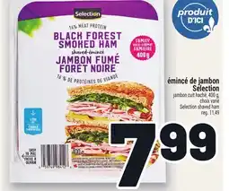 Metro ÉMINCÉ DE JAMBON SELECTION | SELECTION SHAVED HAM offer