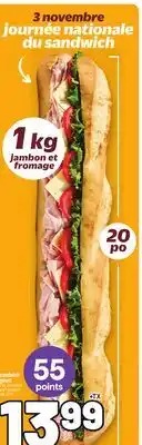 Metro SANDWICH GÉANT | GIANT SANDWICH offer