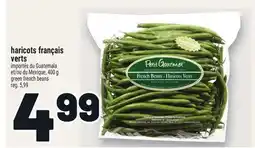 Metro HARICOTS FRANÇAIS VERTS | GREEN FRENCH BEANS offer