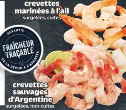 Metro CREVETTES MARINÉES À L'AIL offer