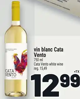 Metro VIN BLANC CATA VENTO | CATA VENTO WHITE WINE offer