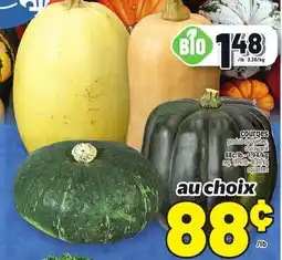 Metro COURGES | SQUASHES offer