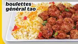 Metro BOULETTES GÉNÉRAL TAO offer
