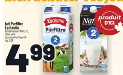 Metro LAIT PURFILTRE LACTANTIA | LACTANTIA PURFILTRE MILK offer