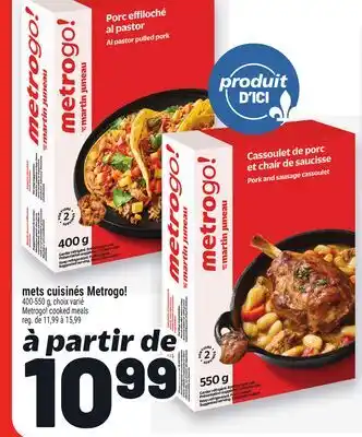 Metro METS CUISINÉS METROGO! offer