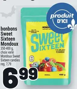 Metro BONBONS SWEET SIXTEEN MONDOUX | MONDOUX SWEET SIXTEEN CANDIES offer