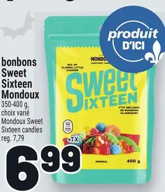 Metro BONBONS SWEET SIXTEEN MONDOUX | MONDOUX SWEET SIXTEEN CANDIES offer