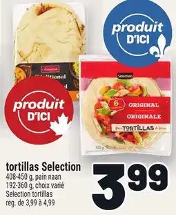 Metro TORTILLAS SELECTION | SELECTION TORTILLAS offer