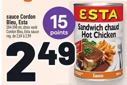 Metro SAUCE CORDON BLEU, ESTA | CORDON BLEU, ESTA SAUCE offer
