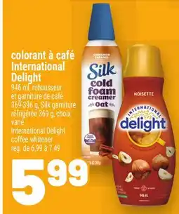 Metro COLORANT À CAFÉ INTERNATIONAL DELIGHT | INTERNATIONAL COFFEE WHITENER offer
