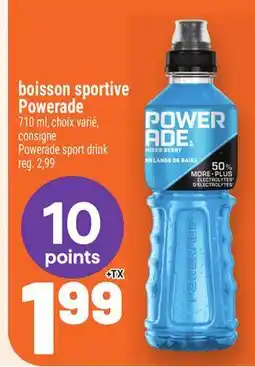 Metro BOISSON SPORTIVE POWERADE | POWERADE SPORT DRINK offer
