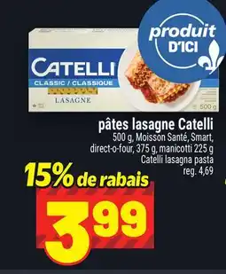 Metro PÂTES LASAGNE CATELLI | CATELLI LASAGNA PASTA offer