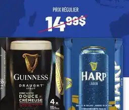 Metro GUINNESS, HARP offer