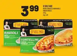 Metro REPAS SURGELÉS INDIVIDUELS O SOLE MIO | O SOLE MIO FROZEN MEALS offer