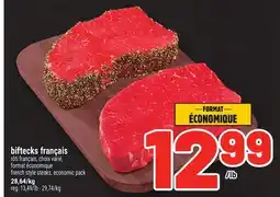 Metro BIFTECKS FRANÇAIS | FRENCH STYLE STEAKS offer