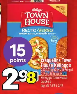 Metro CRAQUELINS TOWN HOUSE KELLOGG'S | KELLOGG'S TOWN HOUSE CRACKERS offer
