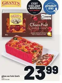 Metro GÂTEAU AUX FRUITS GRANT'S | GRANT'S FRUIT CAKE offer
