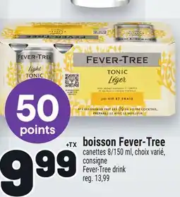 Metro BOISSON FEVER‑TREE | FEVER-TREE DRINK offer