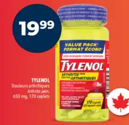 Familiprix TYLENOL, Complete, cold, cough and flu, formats selected sizes offer