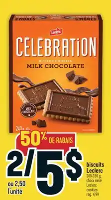 Marché Adonis BISCUITS LECLERC | LECLERC COOKIES offer