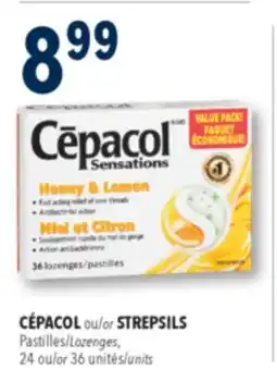 Familiprix CÉPACOL Lozenges, 24or 36 units offer