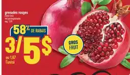Marché Adonis GRENADES ROUGES | RED POMEGRANATES offer