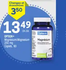 Uniprix OPTION+ Magnésium/Magnesium offer