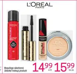 Uniprix L'ORÉAL PARIS Maquillage sélectionné/Selected makeup products offer