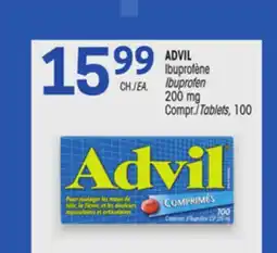 Uniprix ADVIL Ibuprofène/Ibuprofen 200 mg offer