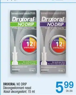Uniprix DRIXORAL Décongestionnant nasal/Nasal decongestant offer