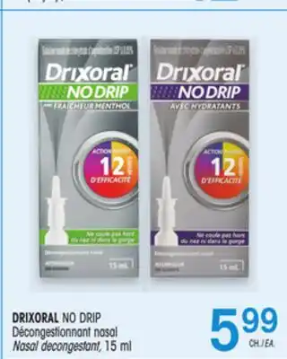 Uniprix DRIXORAL Décongestionnant nasal/Nasal decongestant offer
