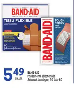 Uniprix BAND-AID Pansements sélectionnés /Selected bandages offer
