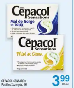 Uniprix CÉPACOL SENSATION Pastilles/Lozenges offer