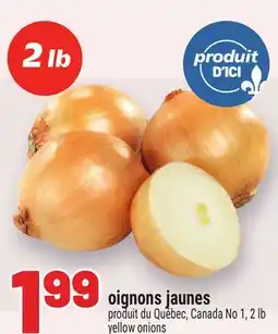 Metro OIGNONS JAUNES | YELLOW ONIONS offer