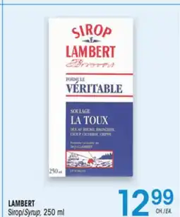 Uniprix LAMBERT Sirop/Syrup offer