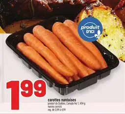 Metro CAROTTES NANTAISES | NANTES CARROTS offer