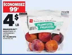 Provigo PC PLUMCOTS offer