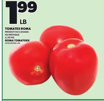 Provigo ROMA TOMATOES offer