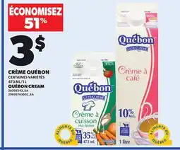 Provigo QUÉBON CREAM, 473 ML/1 L offer
