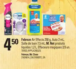 Provigo FEBREZE AIR EFFECTS 250 G, AUTO 2 ML offer