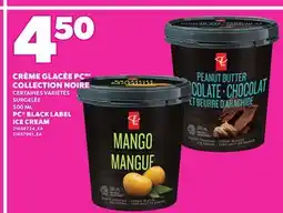 Provigo PC BLACK LABEL ICE CREAM, 500 ML offer