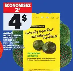 Provigo NO NAME NATURALLY IMPERFECT AVOCADO, SAC DE 2,2 LB offer