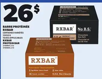 Provigo RXBAR PROTEIN BAR, 12X52 G offer