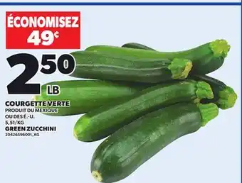Provigo GREEN ZUCCHINI offer