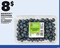 Provigo PC ORGANICS BLUEBERRIES, 9,8 OZ offer