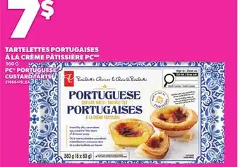 Provigo PC PORTUGUESE CUSTARD TARTS offer